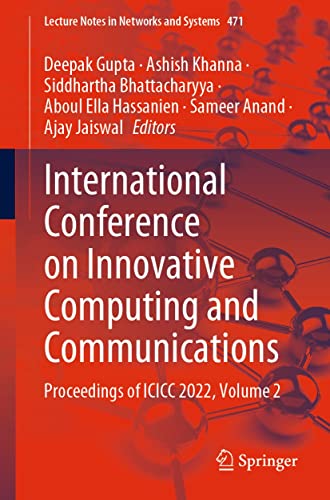 ایبوک International Conference on Innovative Computing and Communications خرید کتاب کنفرانس بین المللی محاسبات و ارتباطات نوآورانه