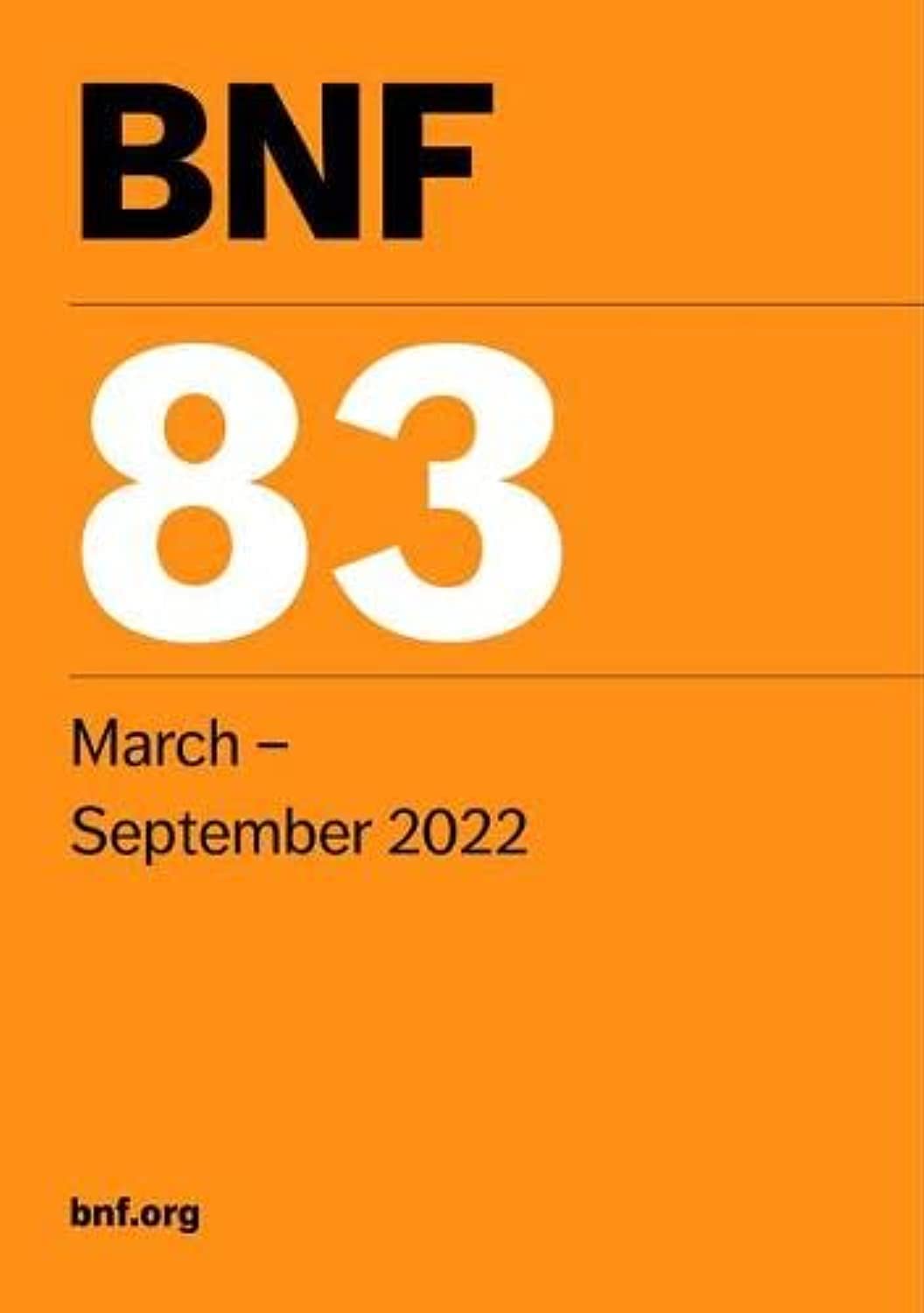 دانلود کتاب BNF 83 (British National Formulary) March 2022 By Joint Formulary Committee دانلود ایبوک BNF 83 (برنامه ملی بریتانیا) مارس 2022 