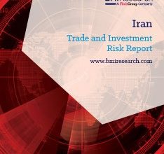 دانلود گزارش Iran Trade and Investment Risk Report گزارش ریسک‌ تجارت و سرمایه‌گذاری ایران Download Report بازاریابی موسسه Business Monitor (BMI Research)