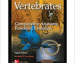 دانلود کتاب Vertebrates Comparative Anatomy Function Evolution خرید کتاب تکامل عملکرد آناتومی تطبیقی مهره داران ISBN-10: 1259700917ISBN-13: 978-1259700910