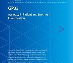 خرید استاندارد CLSI GP33 دانلود استاندارد Accuracy in Patient and Specimen Identification, 2nd Edition, GP33Ed2E دانلود استاندارد دقت در شناسایی بیمار