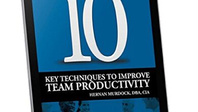 دانلود کتاب The 10 Key Techniques to Improve Team Productivity خرید هندبوک 10 تکنیک کلیدی برای افزایش بهره وری تیم