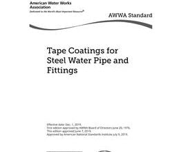 خرید ایبوک Tape Coatings for Steel Water Pipe and Fittings دانلود کتاب AWWA C209 روکش های نواری برای لوله و اتصالات آب فولادی