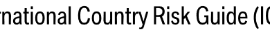 شاخص راهنمای بین المللی ریسک کشوری (ICRG) International Country Risk Guide