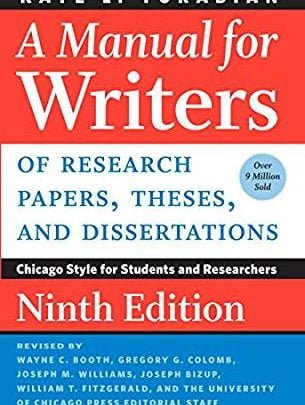 دانلود کتابA Manual for Writers of Research Papers, Theses, and Dissertations 9 Edition کتابچه راهنمای نویسندگان مقاله های پژوهشی، پایان نامه 9780226494425