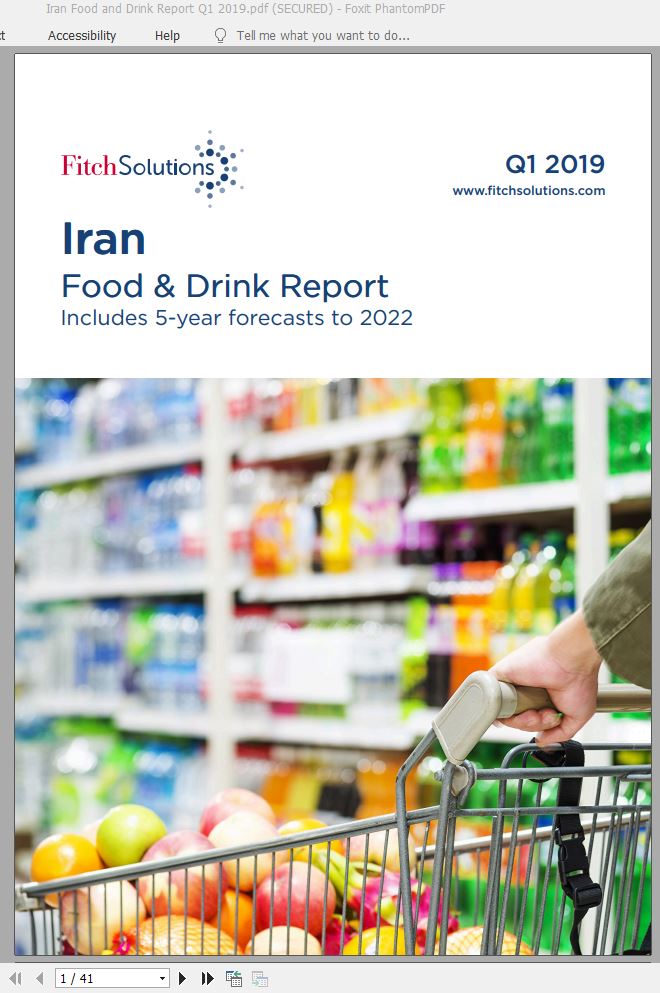خرید گزارش Free Download Iran Food and Drink Report 2019 دانلود گزارشهای بیزینس مانیتور