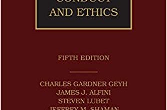 خرید ایبوک Judicial Conduct and Ethics دانلود کتاب رفتار و اخلاق قضایی، ویرایش پنجم، نسخه کیندل Alfini Free download 9780769869377 PDF دانلود کتاب از امازون