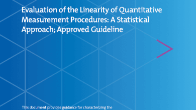 خرید استاندارد CLSI EP06 دانلود استانداردEvaluation of the Linearity of Quantitative Measurement Procedures