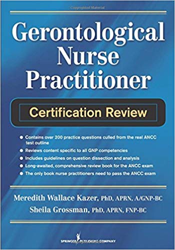 خرید ایبوک Gerontological Nurse Practitioner Certification Review دانلود کتاب تجدید نظر گواهینامه پرستار جراح متخصص کتاب از امازون