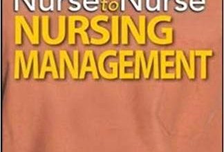 خرید ایبوک Nurse to Nurse Nursing Management دانلود مدیریت پرستاری