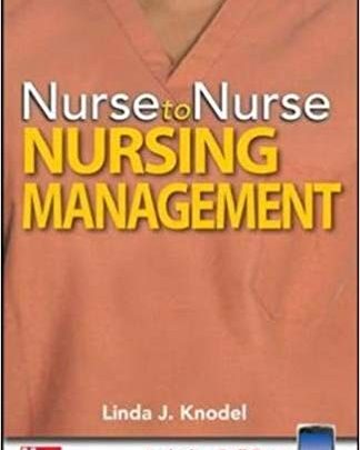 خرید ایبوک Nurse to Nurse Nursing Management دانلود مدیریت پرستاری