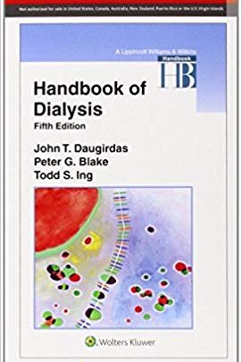 خرید ایبوک Handbook of Dialysis دانلود راهنمای دیالیز