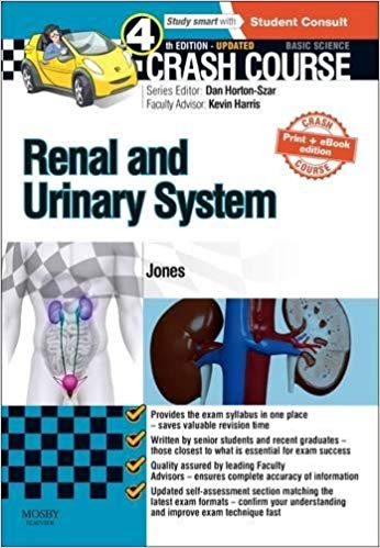 دانلود کتاب Crash Course Renal and Urinary System Updated Print + eBook edition