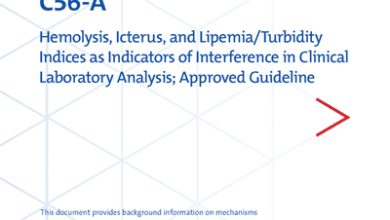 خرید استاندارد CLSI C56 دانلود استاندارد Hemolysis, Icterus, and Lipemia/Turbidity Indices as Indicators of Interference in Clinical Laboratory Analysis, 1st Edition