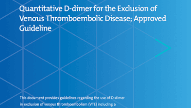 خرید استاندارد CLSI H59 دانلود استاندارد Quantitative D-dimer for the Exclusion of Venous Thromboembolic Disease, 1st Edition