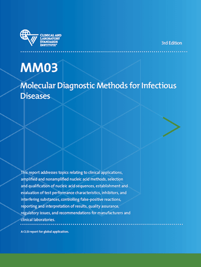 دانلود استاندارد CLSI MM03 Molecular Diagnostic Methods for Infectious Diseases 3rd Edition
