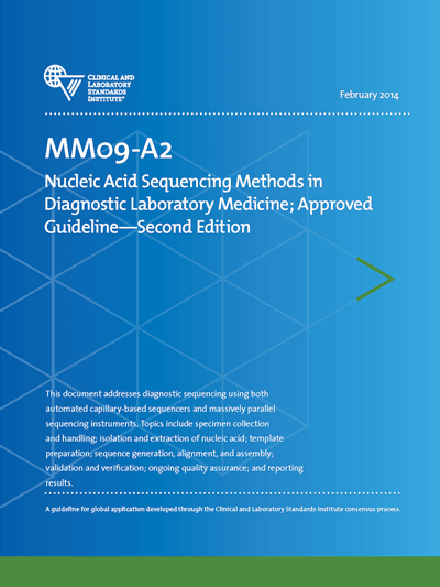 خرید استاندارد CLSI MM09 دانلود استاندارد Nucleic Acid Sequencing Methods in Diagnostic Laboratory Medicine, 2nd Edition