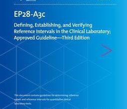 خرید استاندارد CLSI EP28-A3cS دانلود استانداردDefining Establishing and Verifying Reference Intervals 2018
