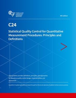 خرید استاندارد CLSI C24 دانلود استانداردStatistical Quality Control for Quantitative Measurement Procedures: Principles and Definitions; C24Ed4E