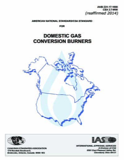 Download Standard استانداردهای مشعل تبدیل گاز داخلی Domestic Gas Conversion Burners