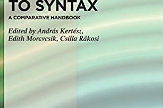 خرید ایبوک Current Approaches to Syntax A Comparative Handbook دانلود کتاب رویکردهای فعلی به کتاب راهنمای مقایسه ای