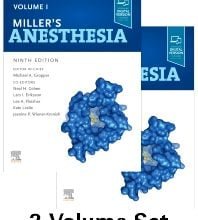 دانلود کتاب بیهوشی میلر 2019 مجموعه دو جلدی خرید کتاب Miller's Anesthesia 2-Volume Set 2019 نسخه 9 ام سال 2019 دانلود رایگان میلر Free Download 9780323596046