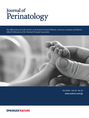 دانلود کامل مقالات مجله Journal of Perinatology از نیچر Volume 39 Issue 10