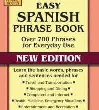 دانلود کتاب Easy Spanish Phrase Book Over 700 Phrases for Everyday Use خرید کتاب کتاب آسان عبارات اسپانیایی بیش از 700 عبارات برای استفاده روزمره