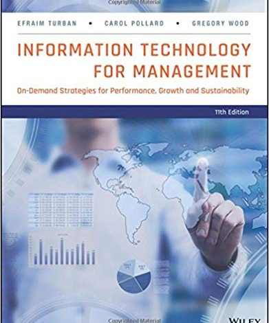 دانلود کتاب Information Technology for Management On-Demand Strategies for Performance Growth and Sustainability خرید ایبوک فناوری اطلاعات برای مدیریت استراتژی های تقاضا برای رشد عملکرد و پایداری