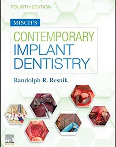 دانلود کتاب Misch’s Contemporary Implant Dentistry خرید ایبوک نسخه چهارم دندانپزشکی معاصر ایمچون میش Download PDF 0323391559 نویسنده Randolph Resnik