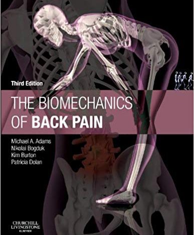 دانلود کتاب The Biomechanics of Back Pain 3rd خرید ایبوک بیومکانیک کمردرد نسخه 3