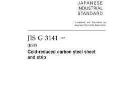 خرید استاندارد JSA JIS G 3141  دانلود استاندارد Cold-reduced carbon steel sheet and strip دانلود استاندارد ورق و نوار استیل کربن کاهش یافته است