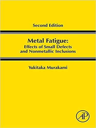 دانلود کتاب خستگی فلزات Metal fatigue effects of small defects and nonmetallic inclusions 2nd 2019