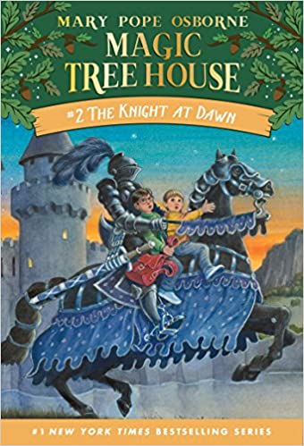 دانلود کتاب The Knight at Dawn Magic Tree House Book 2 خرید ایبوک شوالیه در سپیده دم دانلود کتابهای کودک Mary Pope Osborne