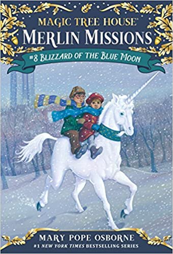 دانلود کتاب Blizzard of the Blue Moon Magic Tree House Merlin Missions Book 8