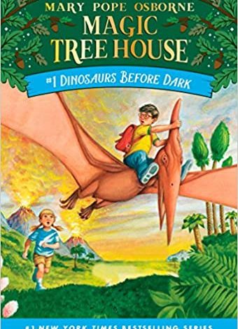 دانلود کتاب Dinosaurs Before Dark Magic Tree House Book 1 خرید ایبوک دایناسورها قبل از تاریکی دانلود کتابهای کودک Mary Pope Osborne