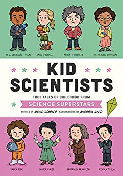 دانلود کتاب Kid Scientists True Tales of Childhood from Science Superstars خرید کتاب دانشمندان بچه داستان های واقعی کودکی را از سوپراستارهای علمی
