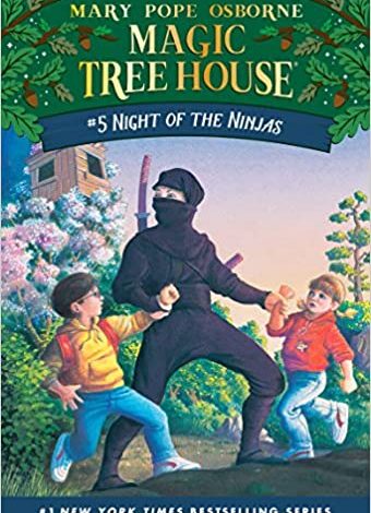 دانلود کتاب Night of the Ninjas Magic Tree House Book 5 خرید ایبوک شب نینجا ها دانلود کتابهای کودک Mary Pope Osborne
