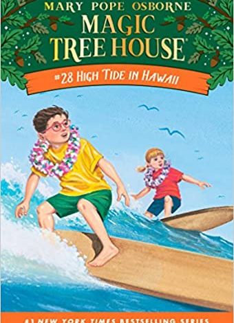 دانلود کتاب High Tide in Hawaii Magic Tree House Book 28 خرید ایبوک جزر و مد در هاوایی دانلود کتابهای کودک Mary Pope Osborne