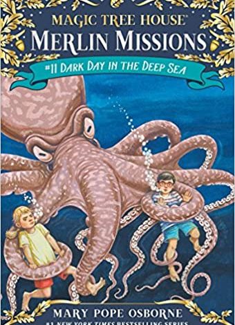دانلود کتاب Dark Day in the Deep Sea Magic Tree House Merlin Missions Book 11 خرید ایبوک روز تاریک در دریای عمیق دانلود کتابهای کودک Mary Pope Osborne