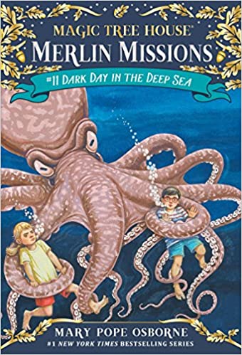 دانلود کتاب Dark Day in the Deep Sea Magic Tree House Merlin Missions Book 11