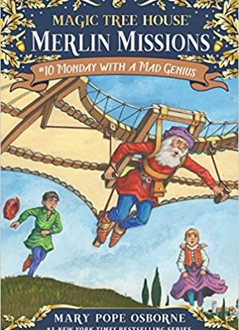 دانلود کتاب Monday with a Mad Genius Magic Tree House Merlin Missions Book 10 خرید ایبوک دوشنبه با یک نابغه دیوانه دانلود کتابهای کودک Mary Pope Osborne
