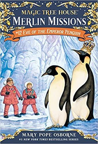 دانلود کتاب Eve of the Emperor Penguin Magic Tree House Merlin Missions Book 12 خرید ایبوک حوا امپراتور پنگوئن دانلود کتابهای کودک Mary Pope Osborne