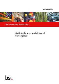 خرید استاندارد BS 9295 دانلود استاندارد BS 9295 خرید BS 9295 دانلود استاندارد Guide to the structural design of buried pipes