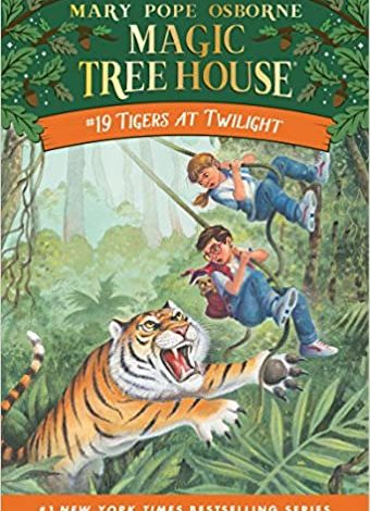دانلود کتاب Tigers at Twilight Magic Tree House Book 19 خرید ایبوک ببرها در گرگ و میش دانلود کتابهای کودک Mary Pope Osborne
