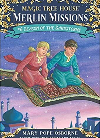 دانلود کتاب Season of the Sandstorms Magic Tree House Merlin Missions Book 6 خرید ایبوک فصل طوفانهای ماسه ای دانلود کتابهای کودک Mary Pope Osborne