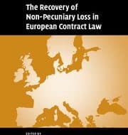 خرید ایبوک The Recovery of Non-Pecuniary Loss in European Contract Law دانلود کتاب بازیابی ضرر غیر مالی در قانون قراردادهای اروپا