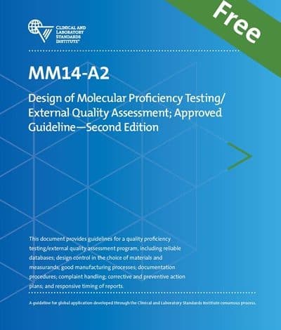خرید استاندارد CLSI MM14 دانلود استاندارد Design of Molecular Proficiency Testing/External Quality Assessment 2nd ISBN Number: 1-56238-874-6