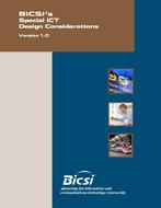 خرید استاندارد BICSI SPECIAL ICT DESIGN CONSIDERATIONS خرید استاندارد Special ICT Design Considerations - Version 1.0