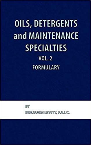 دانلود کتاب Oils detergents and maintenance specialties دانلود ایبوک مواد شوینده و روغنهای مخصوص مواد نگهدارنده روغن by Benjamin Levitt